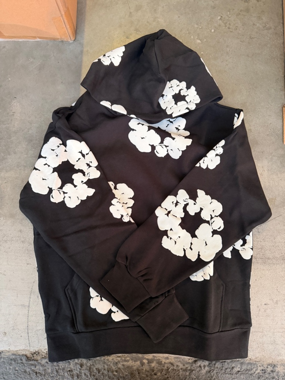 Denim tears black hoodie